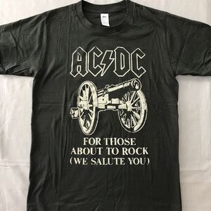 バンドTシャツ エーシーディーシー(AC/DC) w1新品 M