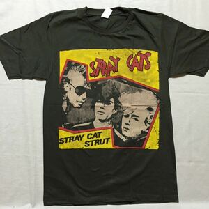 バンドTシャツ ストレイ キャッツ（Stray Cats）新品 L