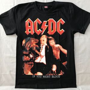 バンドTシャツ エーシーディーシー(AC/DC)新品 L