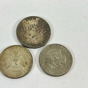 アンティーク コイン 重量:約122g ELIZABETH 2世 Canada アメリカ ONE dollars リバティLIBERTY Olympic オリンピック 銀貨 7枚セットの画像7