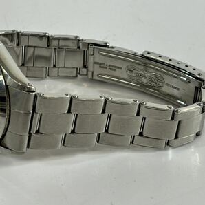 稼働品 Rolex ロレックス AIR KING エアキング 自動巻き 腕時計 5500 シルバー OYSTERPERPETUALの画像8