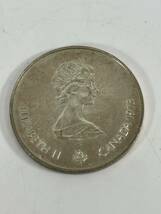 アンティーク コイン 重量:約97g ELIZABETH 2世　Canada カナダ オリンピック Olympic モントリオール 1976 5dollars 10dollars 3枚セット_画像7