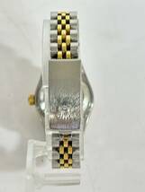 稼働品　Rolex ロレックス　DATE JUST デイトジャスト　自動巻き 腕時計 69173 ゴールド シルバー　OYSTERPERPETUAL U番 コンビ 10Pダイヤ_画像3