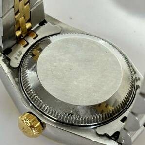稼働品 Rolex ロレックス DATE JUST デイトジャスト 自動巻き 腕時計 69173 ゴールド シルバー OYSTERPERPETUAL U番 コンビ 10Pダイヤの画像7