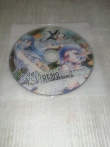 非売品◆日本ファルコム「イースVI ナピシュテムの匣 デモディスク」 イース6 Ys6 DEMODISC