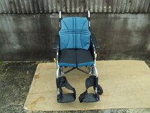 TS-24-0325-01　　日進医療器介助式車椅子ウルトラ　NAH-U1_画像2