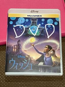 黒ケース&DVDディスク　ウィッシュ　映画 ムービー ディズニー　MovieNEX アニメ