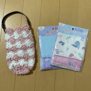 ハンドメイド☆ペットボトルカバー&マスクセット売り　女の子　可愛い　プレゼントに