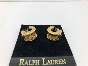 Ralph Lauren ラルフローレン★ピアス 14K.POST ゴールド