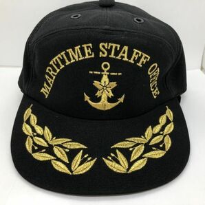 海上自衛隊 キャップ【MARITIME STAFF OFFICE】海上幕僚監部 帽子 制服 装備 サイズ表記：Mの画像3