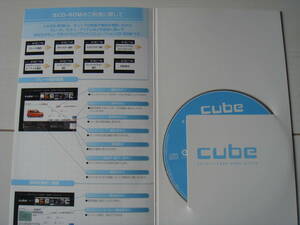 日産 キューブ CD-ROM カタログ 2002年 美品 未使用 NISSAN CUBE