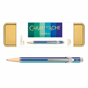 CARAN D'ACHE カランダッシュ カラートレジャー849コールドレインボー ボールペン限定品