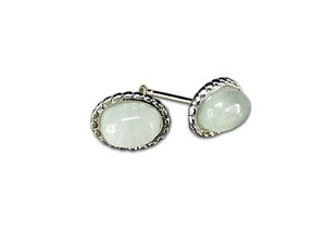 AA+ aquamarine natural stone earrings 925 silver angel. stone Power Stone U4-01 prime 