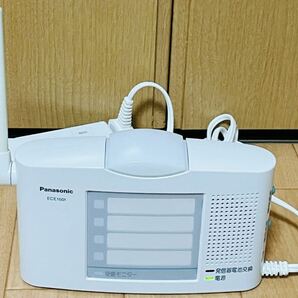 送料無料美品【Panasonic 】ECE1601パナソニック 小電力型ワイヤレスコール受信機 受信4表示付 卓上型の画像1