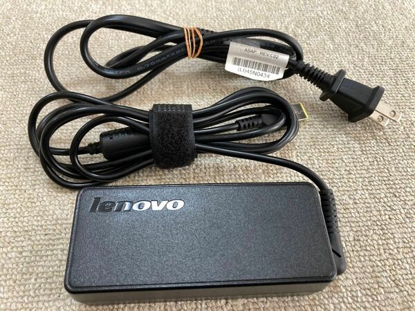 【中古品】レノボ　ADLX65NLC2A ACアダプター Lenovo