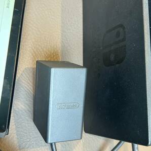 (^o^)/ SD128G付き！ Nintendo Switch 本体+ドック+ケーブル類 等セット 箱なし 動作確認済 初期化済 中古の画像2