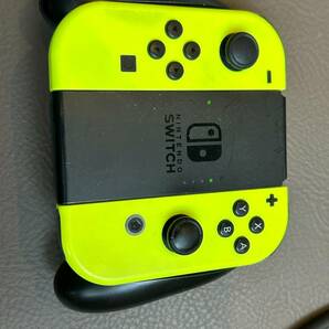(^o^)/ SD128G付き！ Nintendo Switch 本体+ドック+ケーブル類 等セット 箱なし 動作確認済 初期化済 中古の画像7