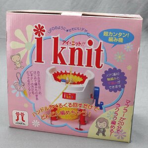 【ジャンク品】ハマナカ 超カンタン! 編み機 i knit アイ・ニットの画像1