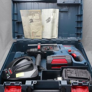 【工具等】BOSCH（ボッシュ）　36V 充電式ハンマードリル GBH36VF-LI　中古品