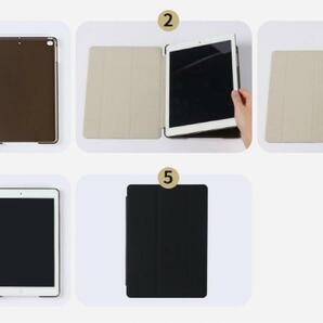 iPad ケース ipadケース カバー 9.7インチ 第5世代 第6世代 air1 air2 黒 シェル ブラック ipadケース クリアケース 保護ケース ipadカバーの画像6