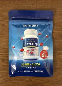 新品 未開封品★サントリー オメガエイド 180粒（30日分）★SUNTORY DHA EPA ARA 送料無料