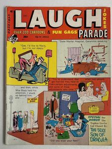 当時物 LAUGH PAREDE 1971 Vol.11 No.6 検・洋書 アメコミ 風刺 コミック 雑誌 漫画 イラスト セクシー