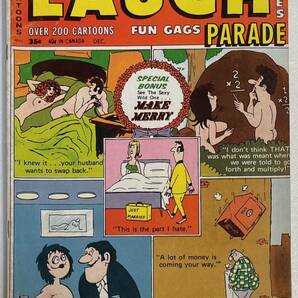 当時物 LAUGH PAREDE 1972 Vol.12 No.6 検・洋書 アメコミ 風刺 コミック 雑誌 の画像1