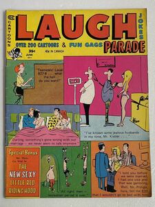 当時物 LAUGH PAREDE 1971 Vol.11 No.3 検・洋書 アメコミ 風刺 コミック 雑誌 漫画 イラスト セクシー