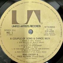 A Couple of Song & Dance Men / Bing Crosby & Fred Astaire ビング・クロスビー フレッド・アステアー 【LP アナログ レコード 】_画像3