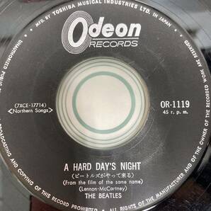 A Hard Day's Night ビートルズがやって来るヤァ！ヤァ！ヤァ！ Things We Said Today / The Beatles ビートルズ 【EP アナログ レコード】の画像5