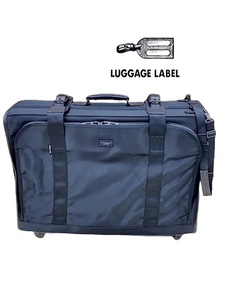 TK [ hard-to-find ] luggage lable LUGGAGE LABEL Carry case Yoshida bag traveling bag 