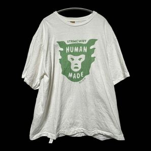 【送料無料】HUMAN MADE ヒューマンメイド 半袖 Tシャツ ホワイト の画像1