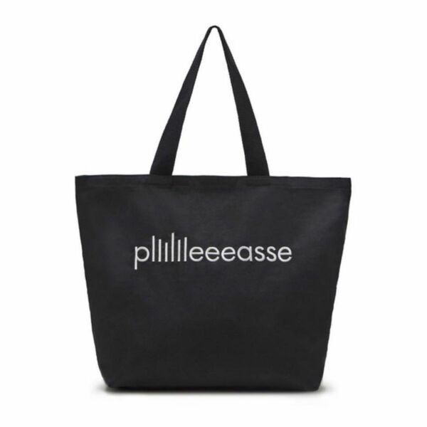 plllllleeeasse logo tote bag トートバック　新品未開封　plllllleeeasse