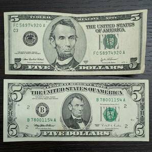◆◇#A2657 アメリカドル紙幣 アメリカ紙幣 ドル紙幣 米紙幣 旧紙幣 59ドル コレクション おまとめ◇◆の画像3