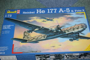 レベル 1/72 ハインケル He177 A-5 & フリッツｘ　※ 定形外送料 ￥５１０、 ゆうパック８０サイズ