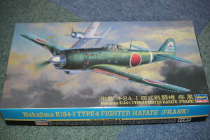 ハセガワ 1/48 中島 キ84 四式戦闘機 疾風 JT６７ 　※ 定形外送料 ￥５１０、 ゆうパック６０サイズ