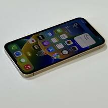 Apple SIMフリー iPhone 12 Pro ゴールド 256GB MGMC3J/A iOS16.0 アクティベーションロック解除済_画像5