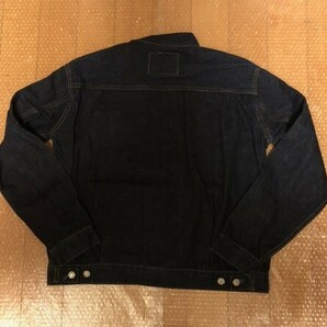 ③濃紺 未使用バレンシア工場製サイズ44 LEVIS 507XX リーバイス 2nd デニムジャケット 紙パッチ セカンド米国製アメリカ製Gジャンの画像2