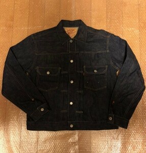 ②未使用ワシントン工場製サイズ44 LEVIS　507　リーバイス 2nd 　革パッチ　セカンド米国製アメリカ製Gジャン（検索用　バレンシア製）