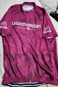 jiro*te* Italy road bike jersey men's L size purple used beautiful goods 