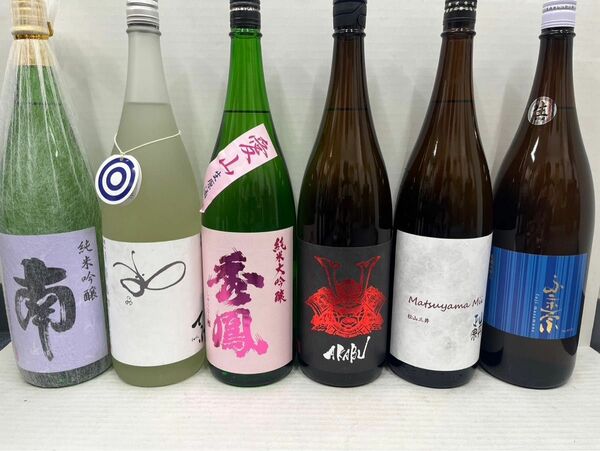 【一升瓶】日本酒6本セット！