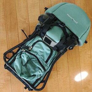 mont-bell baby carrier used present condition goods rack for carrying loads mountain climbing outdoor trekking Mont Bell 