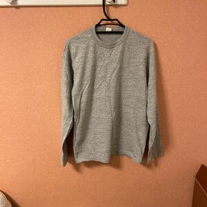 ウエアハウス　長袖Tシャツ グレー Lサイズ