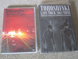 D930-東方神起 LIVE TOUR 2009 2012 まとめて　２タイトル　セット