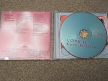 CD3585-西野カナ　LOVE it　CD+DVD_画像4
