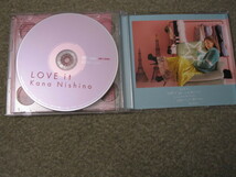 CD3585-西野カナ　LOVE it　CD+DVD_画像5
