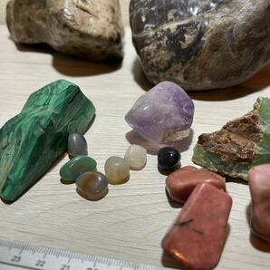 原石 天然石 鉱物 コレクション 鉱石 岩石 自然 鉱物標本 セット No.2の画像6
