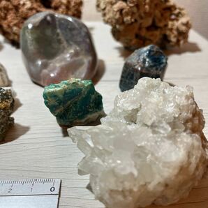 原石 天然石 鉱物 コレクション 鉱石 岩石 自然 鉱物標本 セット No.2の画像4