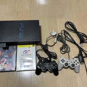 SONY PS2 SCPH-10000 本体 ソフト2本セット