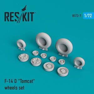 ◆◇RESKIT【RS72-0007】1/72 F-14Dトムキャット ホイール&タイヤ(汎用)◇◆　